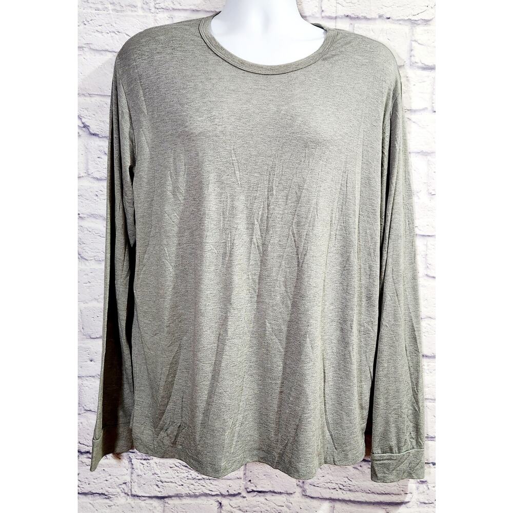 32 Degrees Gray Long Sleeves Weatherproof Shirt XL Lightweight Soft Stretchy